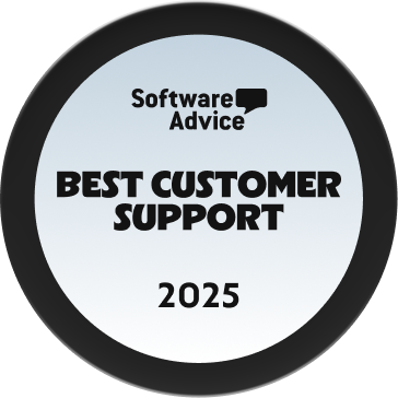 Software Advice Best Customer Support 2025